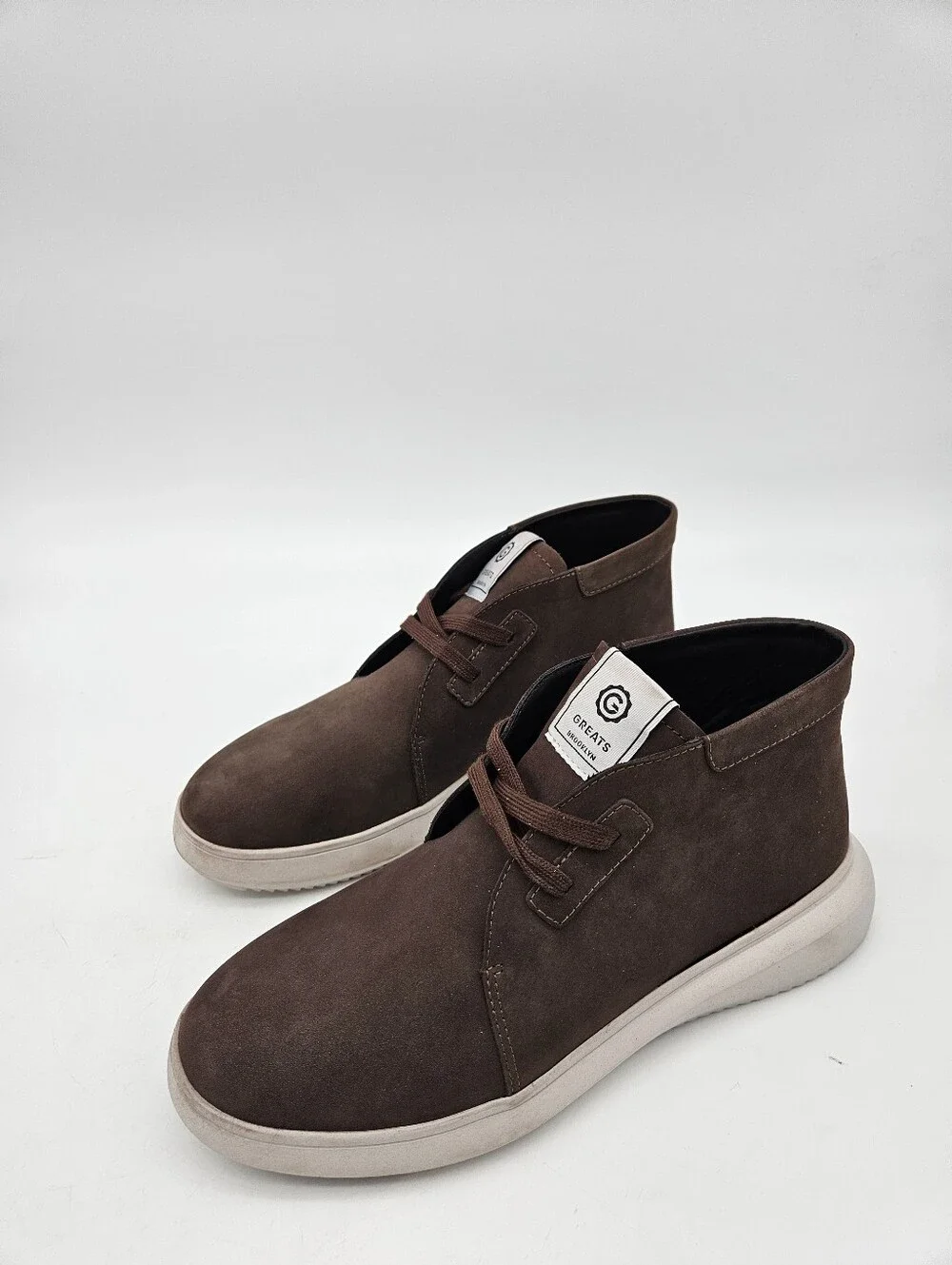 GREATS Brooklyn Chukka Boots Mens Brown Sz 10.5